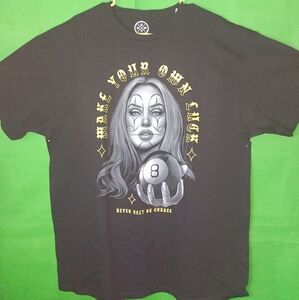 MAKE YOUR OWN LUCK GRAPHIC TEE